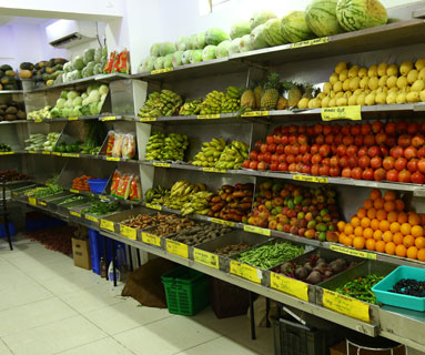 New Ammu Mart -Palani : Fruits Section